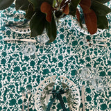 SARA KHATIB DESIGN Tablecloth Festive Forest Blossom Tablecloth