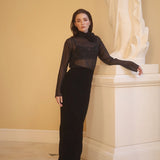 Serenity Be Skirt Anastasia Black Tube Maxi Skirt