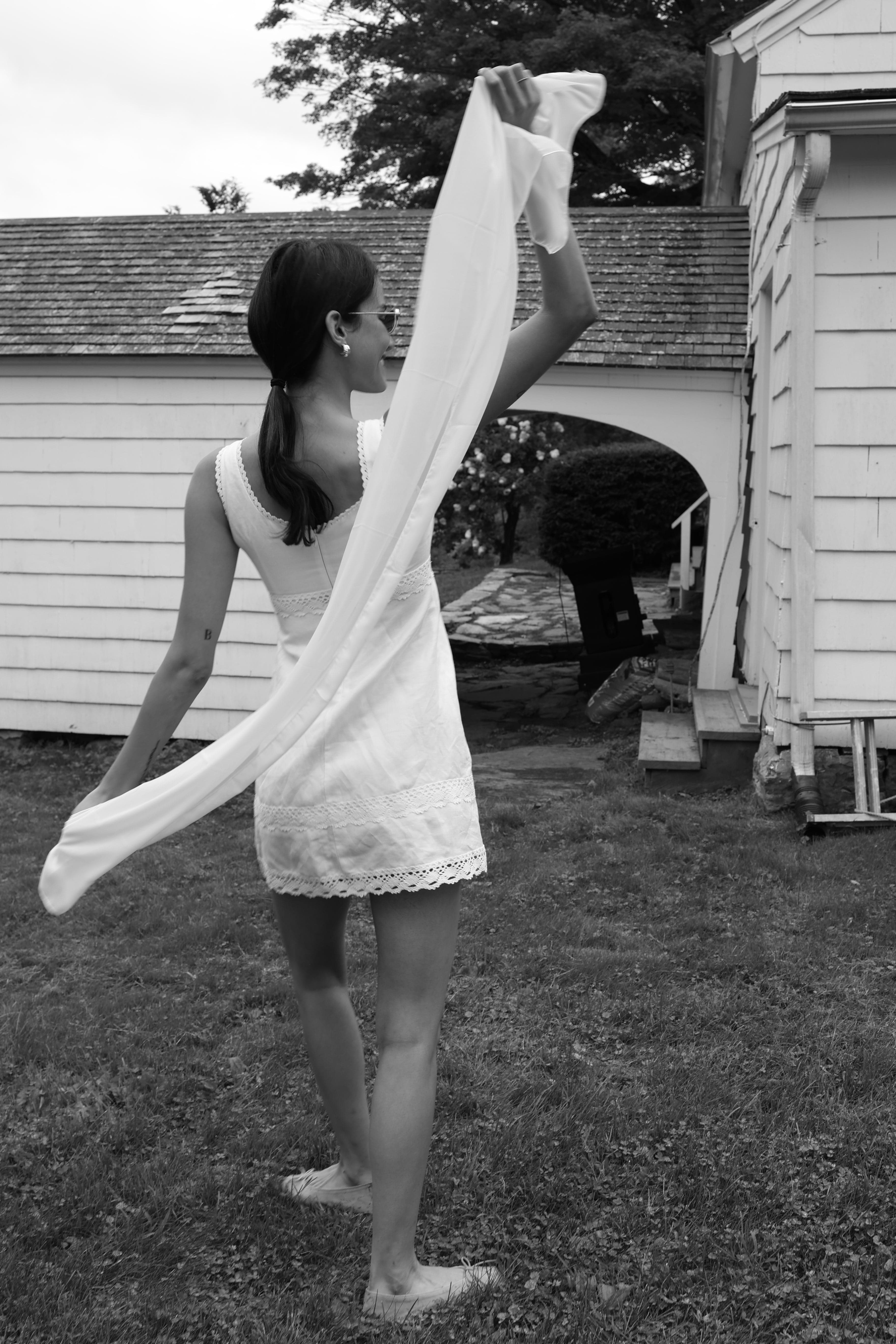 Sister New York Dress Bardot Dress White