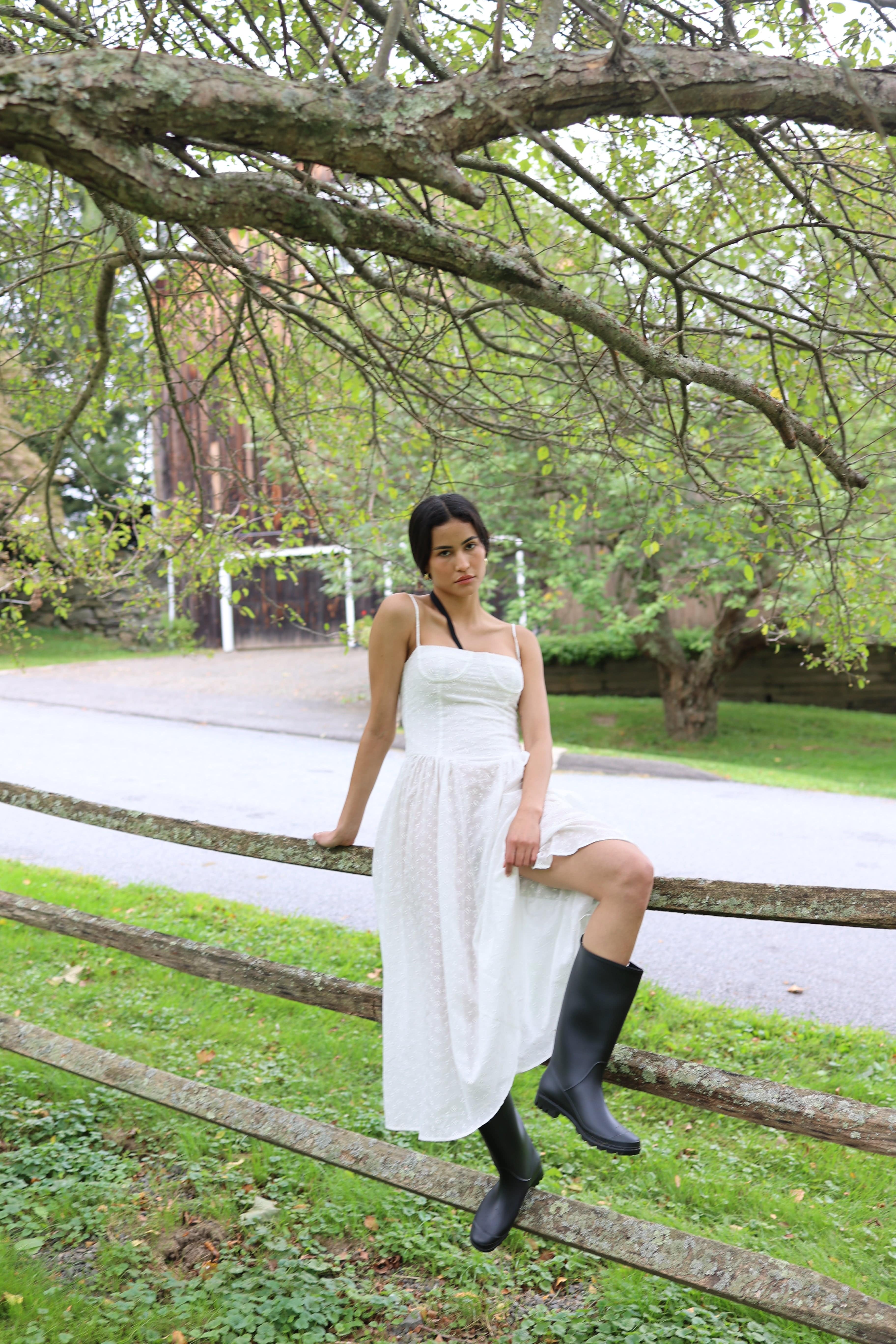 Sister New York Dress Lou Lou Dress White Eyelet