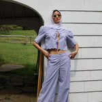 Sister New York Pants Portofino Pant Blue Stripe
