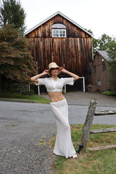Sister New York Skirt Savanna Skirt White Eyelet