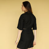 Sister Swim Frankie Top in Black