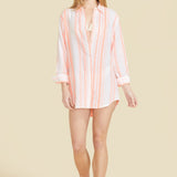 SITANO Cover Up Primavera Shirt Dress