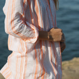 SITANO Cover Up Primavera Shirt Dress