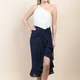 SITANO Cover Up One Size / Navy blue Siena Sarong
