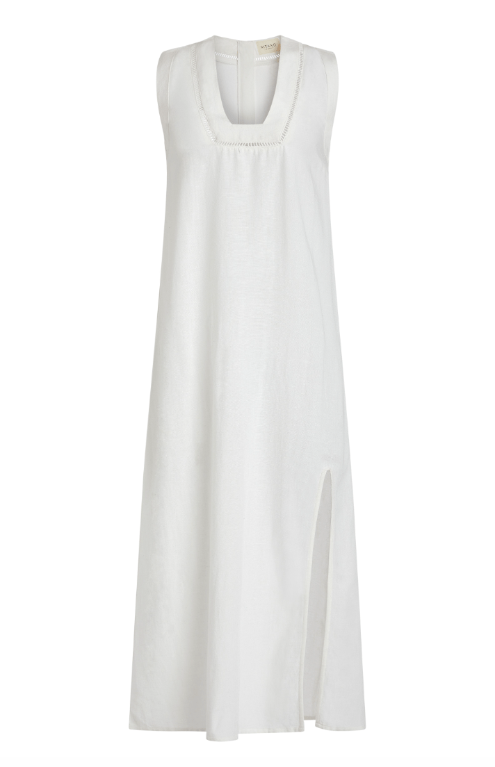 SITANO Dress Grotta Midi Dress - White