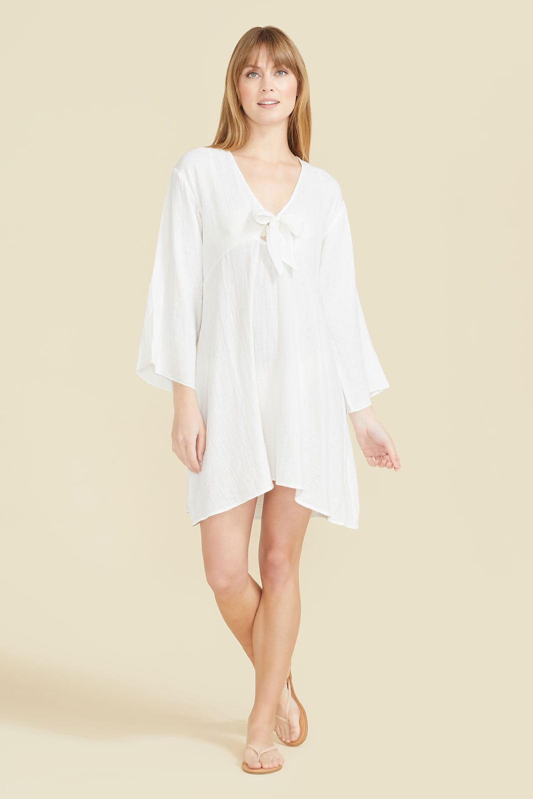 SITANO Gemma Dress - White