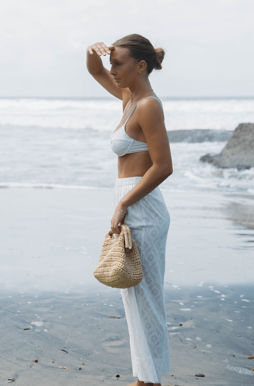 SITANO Pant Siena Pant - White