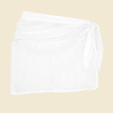 SITANO Sicily Sarong - White Crochet