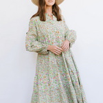 Sunshine Tienda® Dresses Key Lime Flower Anna Dress