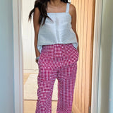 The Malabar Collective Pant The Picnic Pant - Red