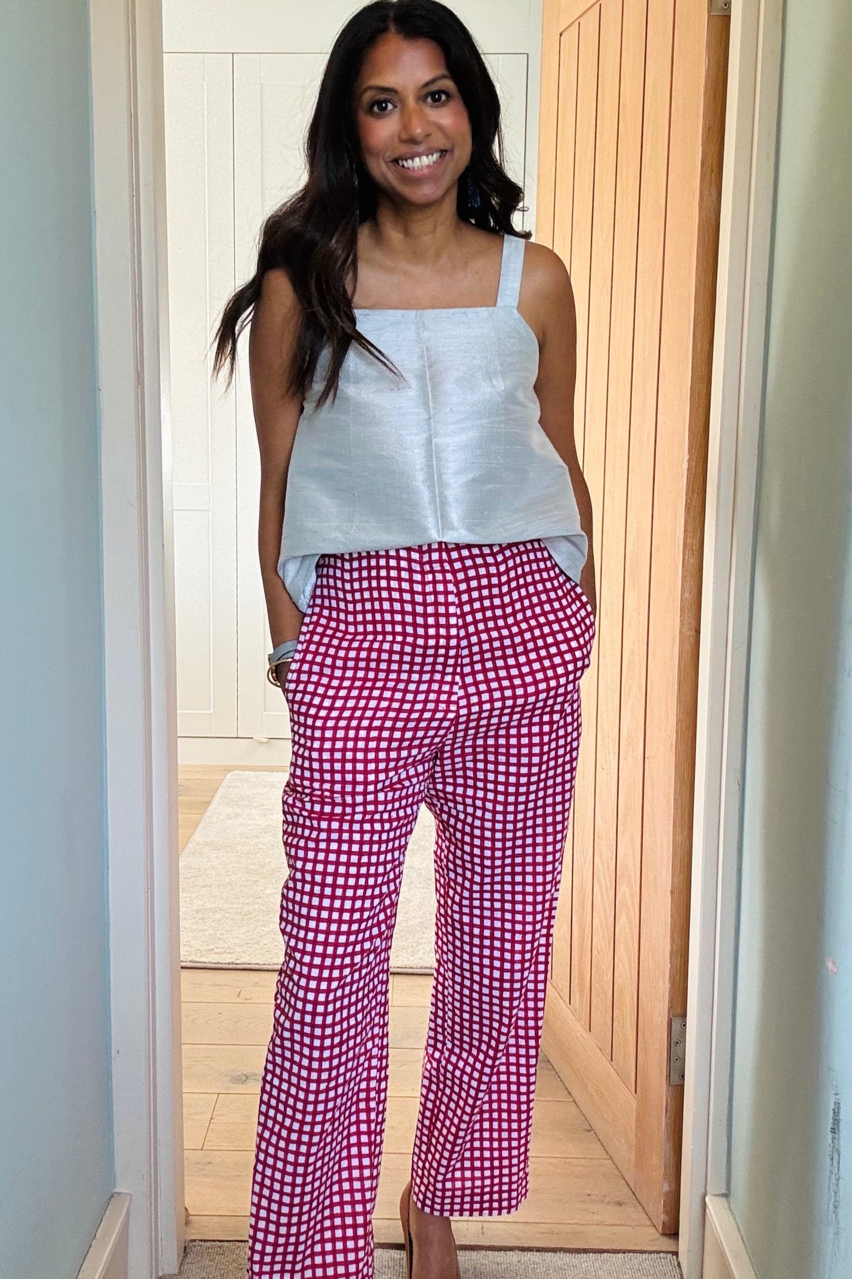 The Malabar Collective Pant The Picnic Pant - Red