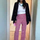 The Malabar Collective Pant The Picnic Pant - Red