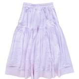 The Malabar Collective Skirt Greta Skirt - Light Mauve Stripes
