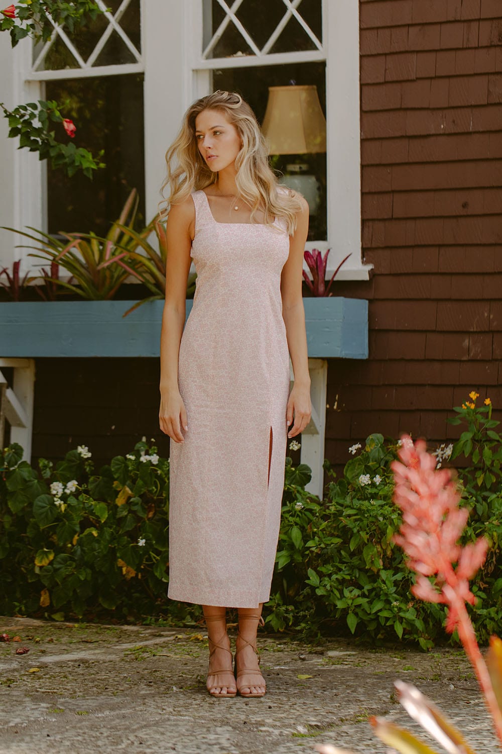 Willard Road Dress The Betsey Dress in Primrose Pink