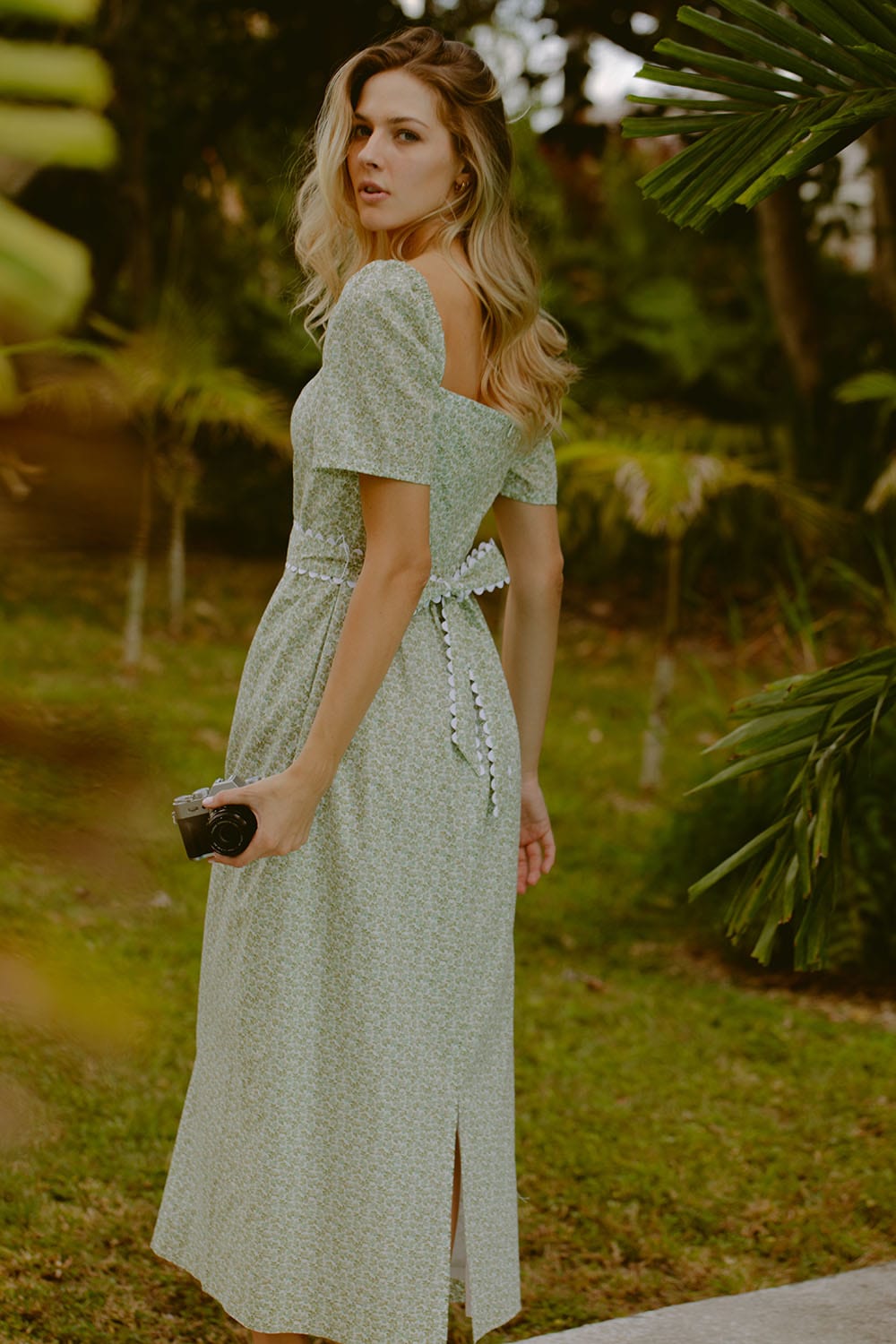 Willard Road Dress The Grayson Dress in English Ivy