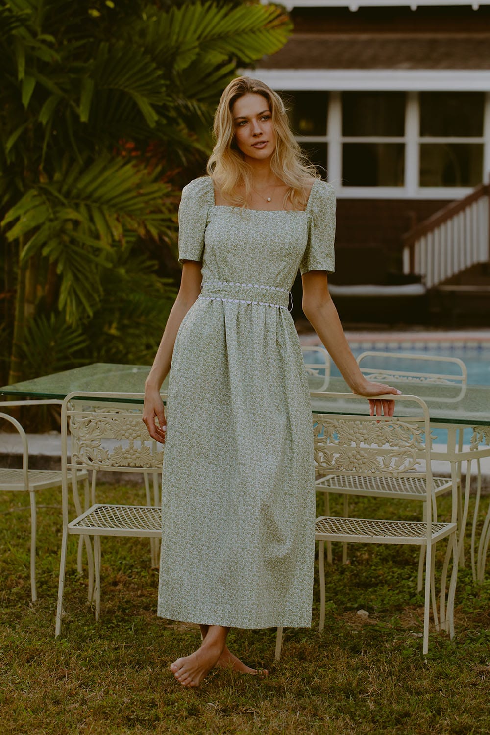 Willard Road Dress The Grayson Dress in English Ivy
