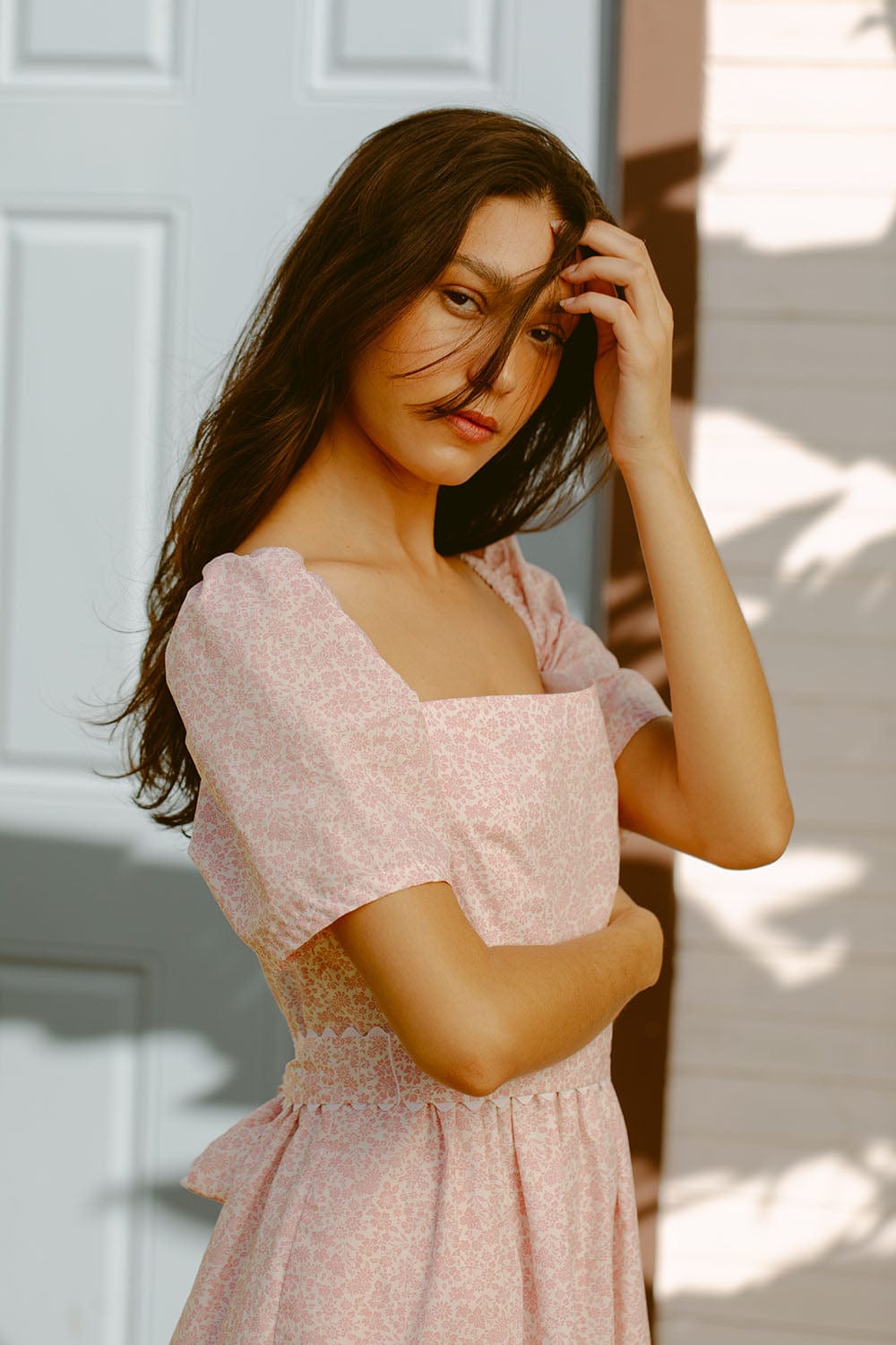 Willard Road Dress The Grayson Dress in Primrose Pink