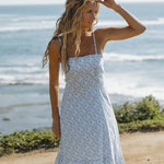 Willard Road Dress XXS The Maggie Dress in Blue Floral