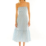 Willard Road Dress The Maggie Dress in Blue Floral