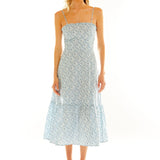 Willard Road Dress The Maggie Dress in Blue Floral