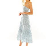 Willard Road Dress The Maggie Dress in Blue Floral