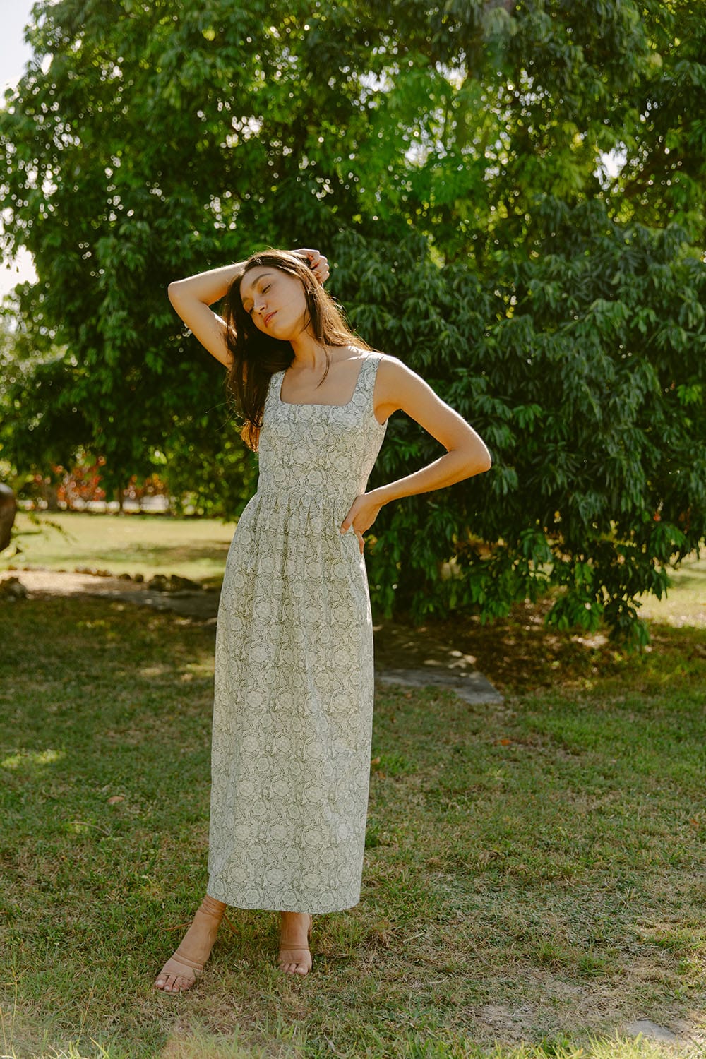 Willard Road Dress 0 The Mary Alex Dress in Wild Dandelion