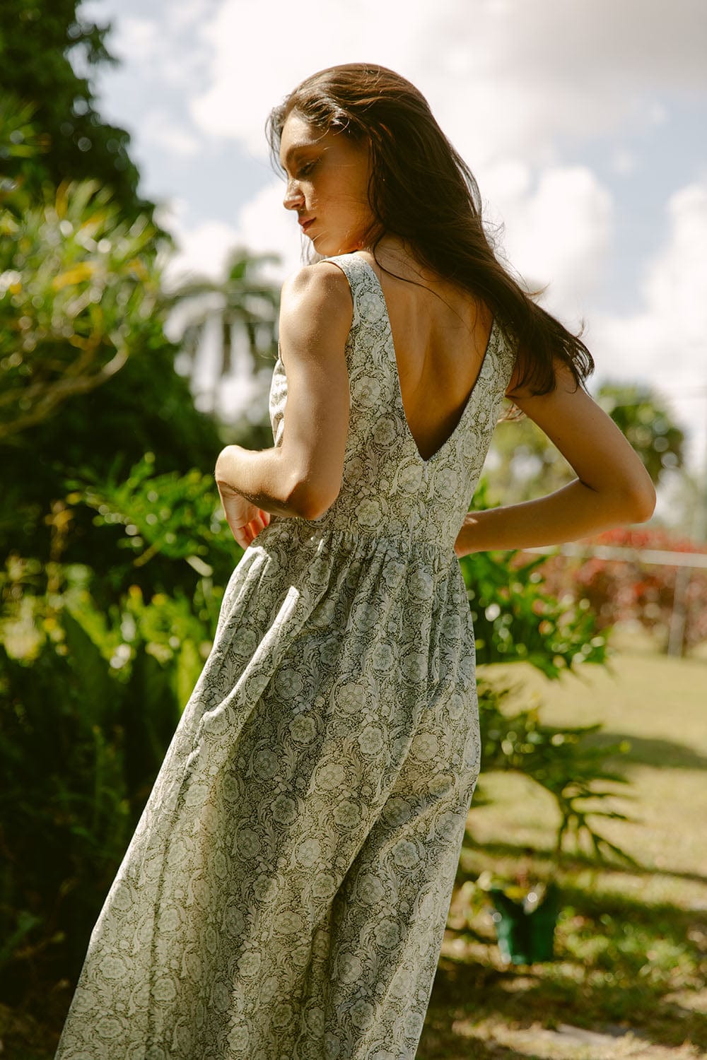 Willard Road Dress The Mary Alex Dress in Wild Dandelion