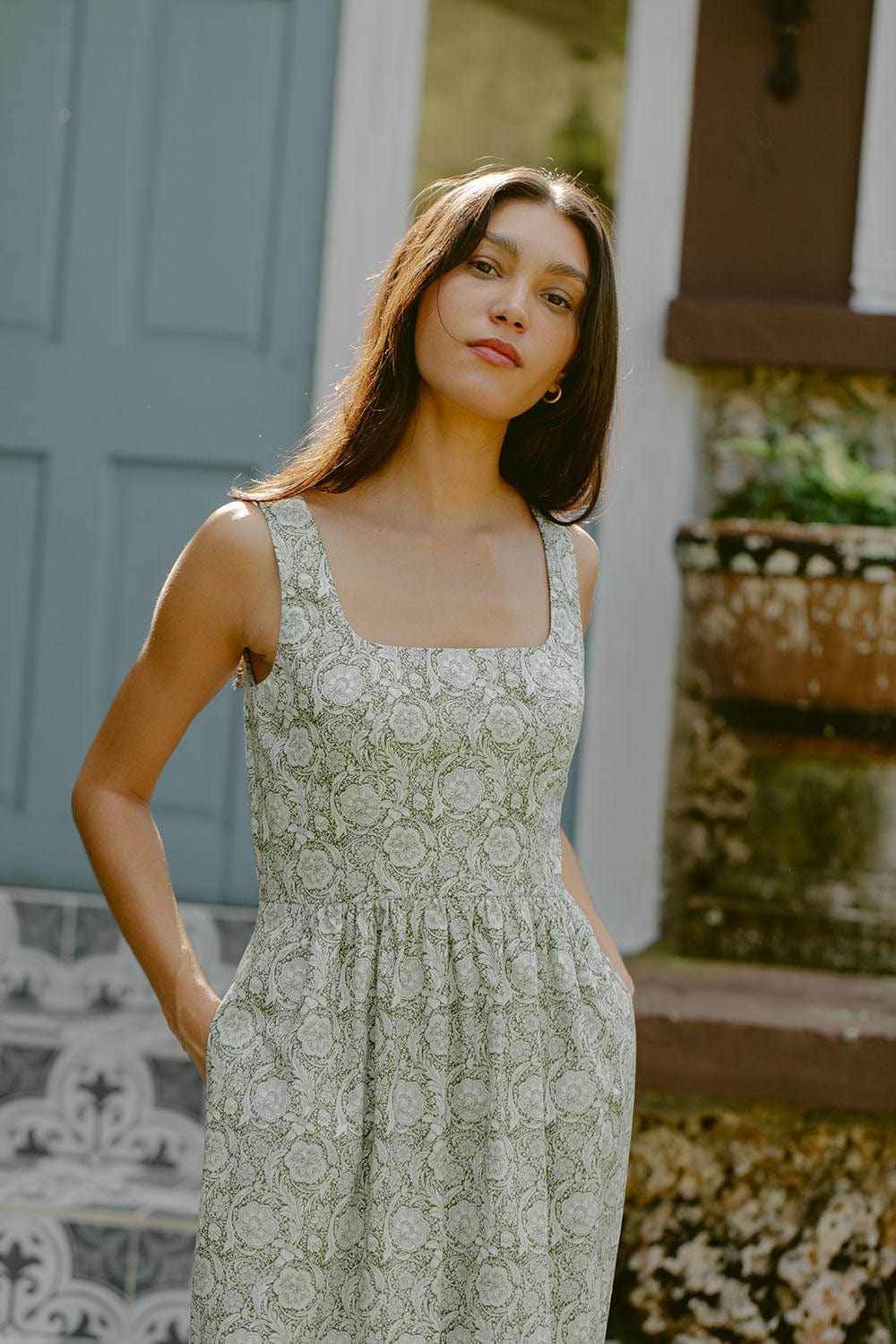 Willard Road Dress The Mary Alex Dress in Wild Dandelion