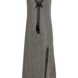 Sorrento Dress - Black and Cream