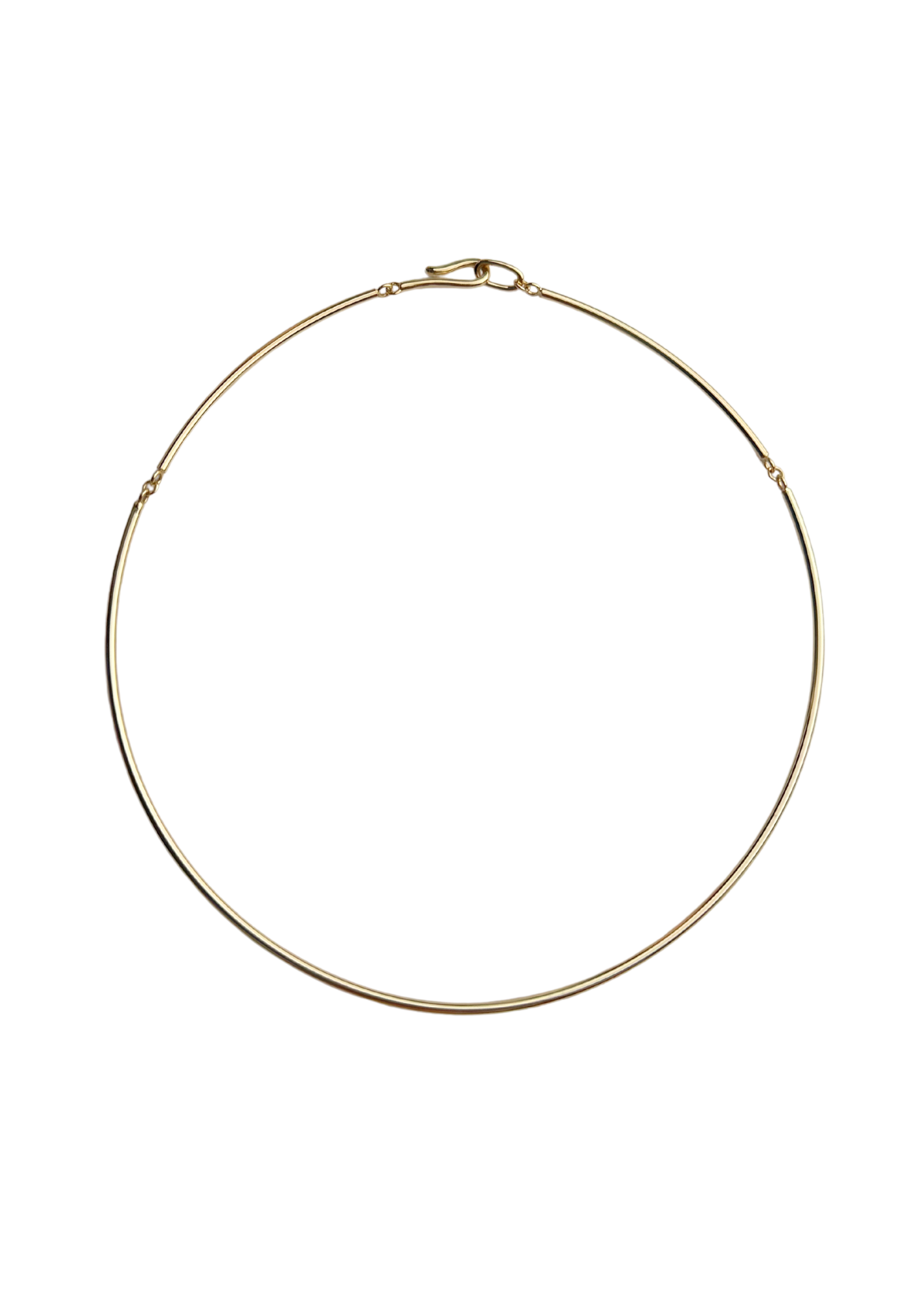 golden collar necklace