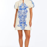 Pre-Order - Elliana Printed Mini Dress