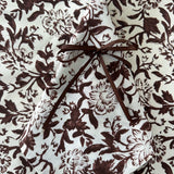 Chocolate Wildflower Tablecloth