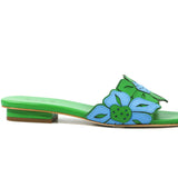 Flora Slide Green