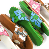 Flora Slide White