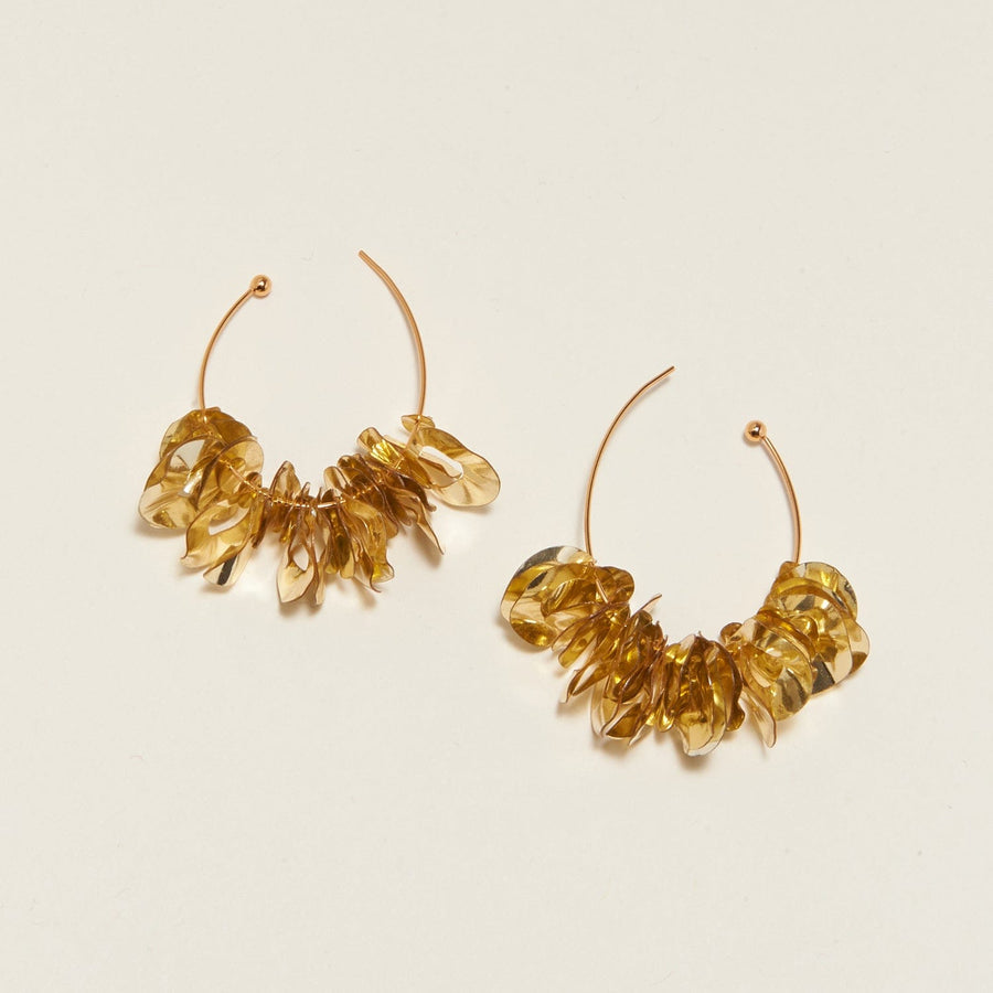 Mini Lolita Hoop Earrings Gold