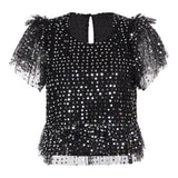 Polly Top- Sequins