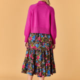 Eloise Skirt- Festive Floral