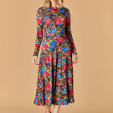 Phoebe Dress- Festive Floral