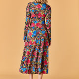 Phoebe Dress- Festive Floral