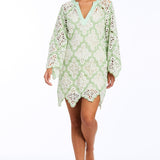 Palermo Crochet Mini Dress