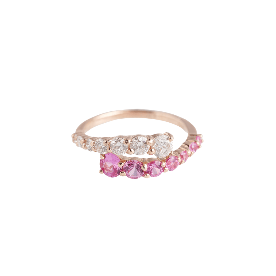 Pippa Pink Sapphire & Diamond Ring