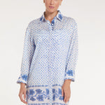 Best Seller Marie Shirt Dress in Santorini Dots by Hermoza 