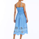 Pre-Order - Spritz Smocked Midi Dress