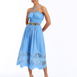 Pre-Order - Spritz Smocked Midi Dress