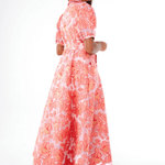 Abbey Glass Dress Charlotte Gown Rose Blossom Organza