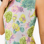 Abbey Glass Dresses Avery Dress Chartreuse Vintage Dahlia Jacquard