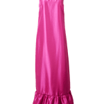 Abbey Glass Dresses Camille Gown Hot Pink Dupioni