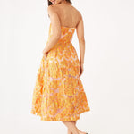 Abbey Glass Dresses Catherine Dress Orange Blossom Organza